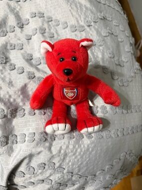 Arsenal Red Teddy Bear with Club Crest